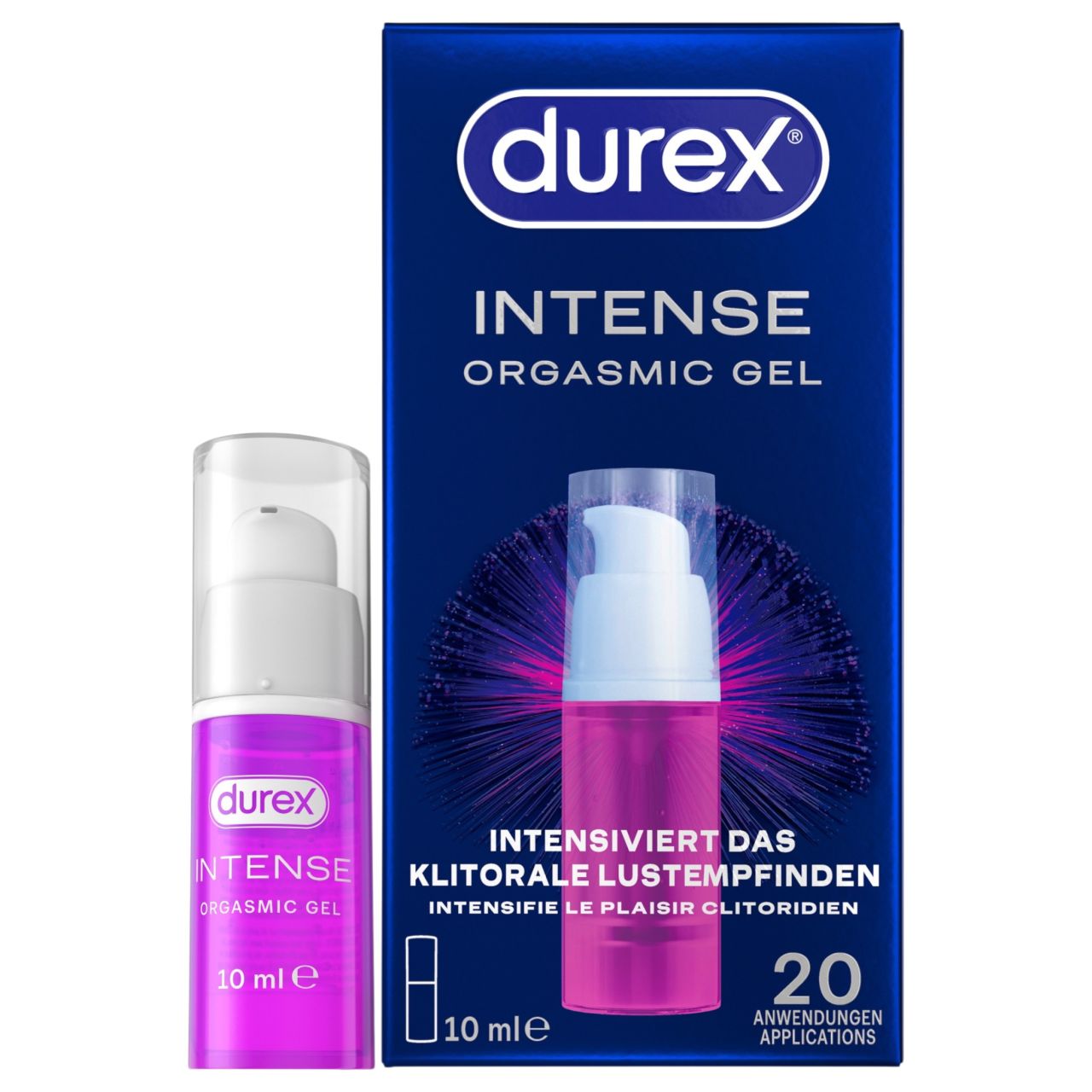 Durex Intense Orgasmic - csiklóizgató gél (10 ml)