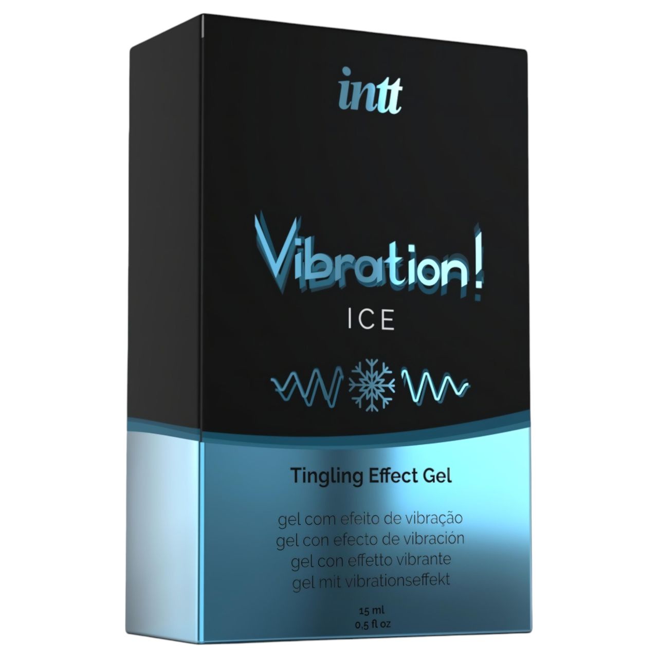 Intt Vibration! - folyékony vibrátor - jég (15 ml)