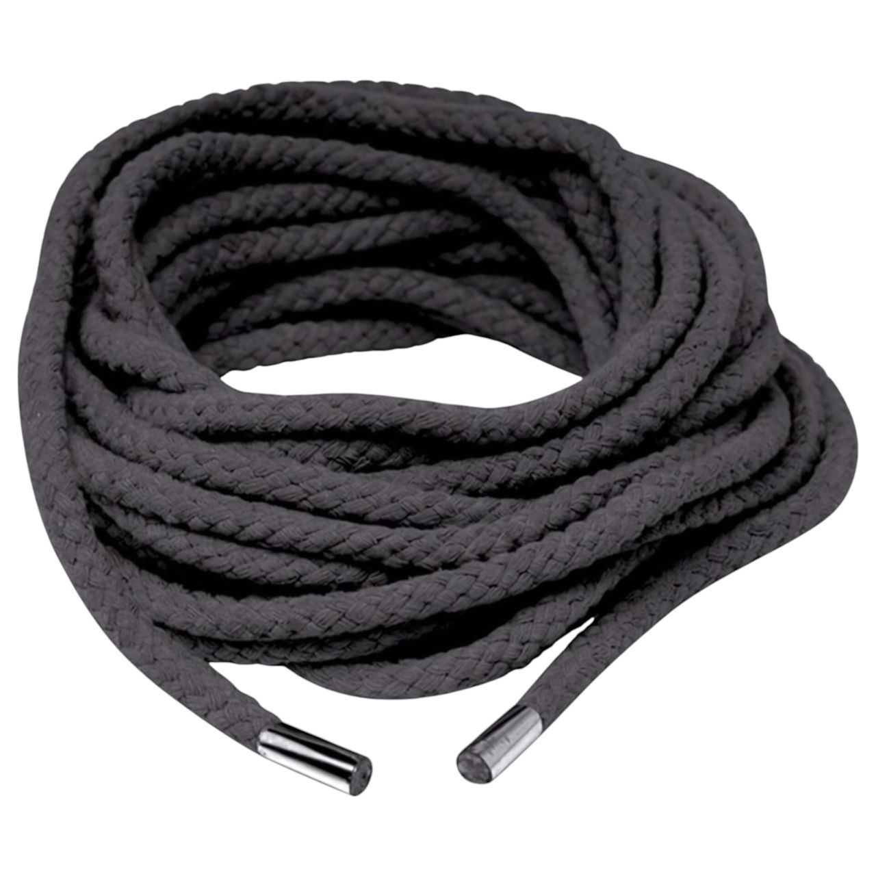 Fetish Silk Rope - selymes shibari bondage kötél (10 m, fekete) Fetish Silk Rope - selymes shibari bondage kötél (10 m, fekete)