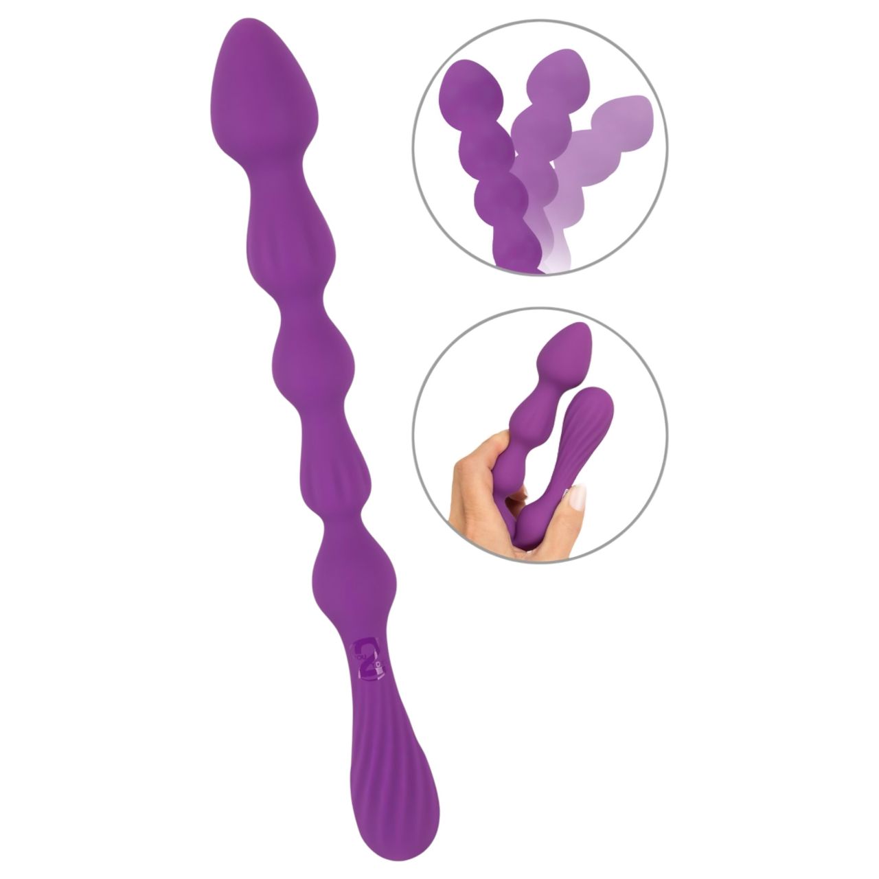 You2Toys - Gömbös, flexibilis anál dildó - (viola) You2Toys - Gömbös, flexibilis anál dildó - (viola)