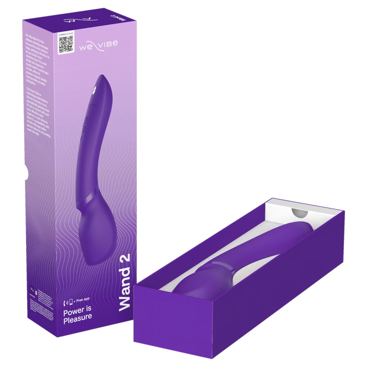 We-Vibe Wand 2 - App-vezérelt masszírozó vibrátor We-Vibe Wand 2 - App-vezérelt masszírozó vibrátor