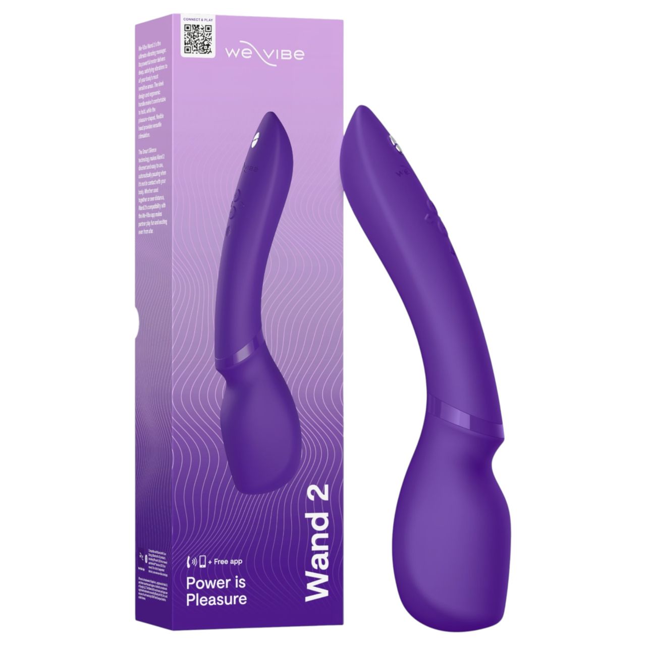 We-Vibe Wand 2 - App-vezérelt masszírozó vibrátor We-Vibe Wand 2 - App-vezérelt masszírozó vibrátor