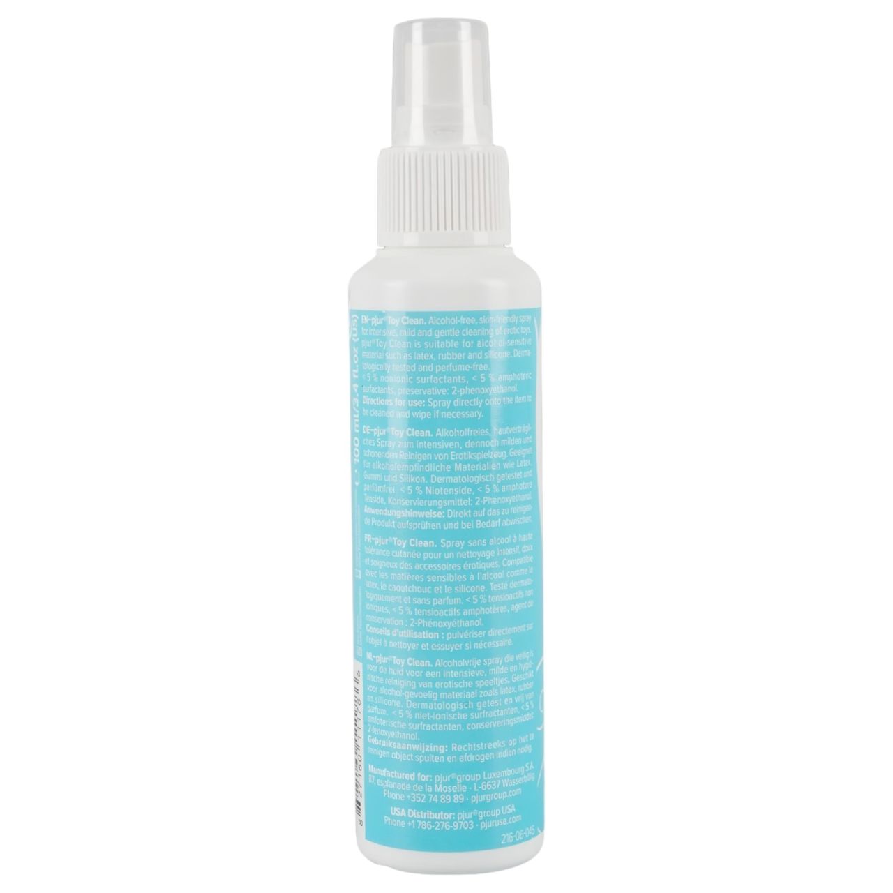 pjur Toy - fertőtlenítő és tisztító spray szerelmi játékokhoz (100 ml)