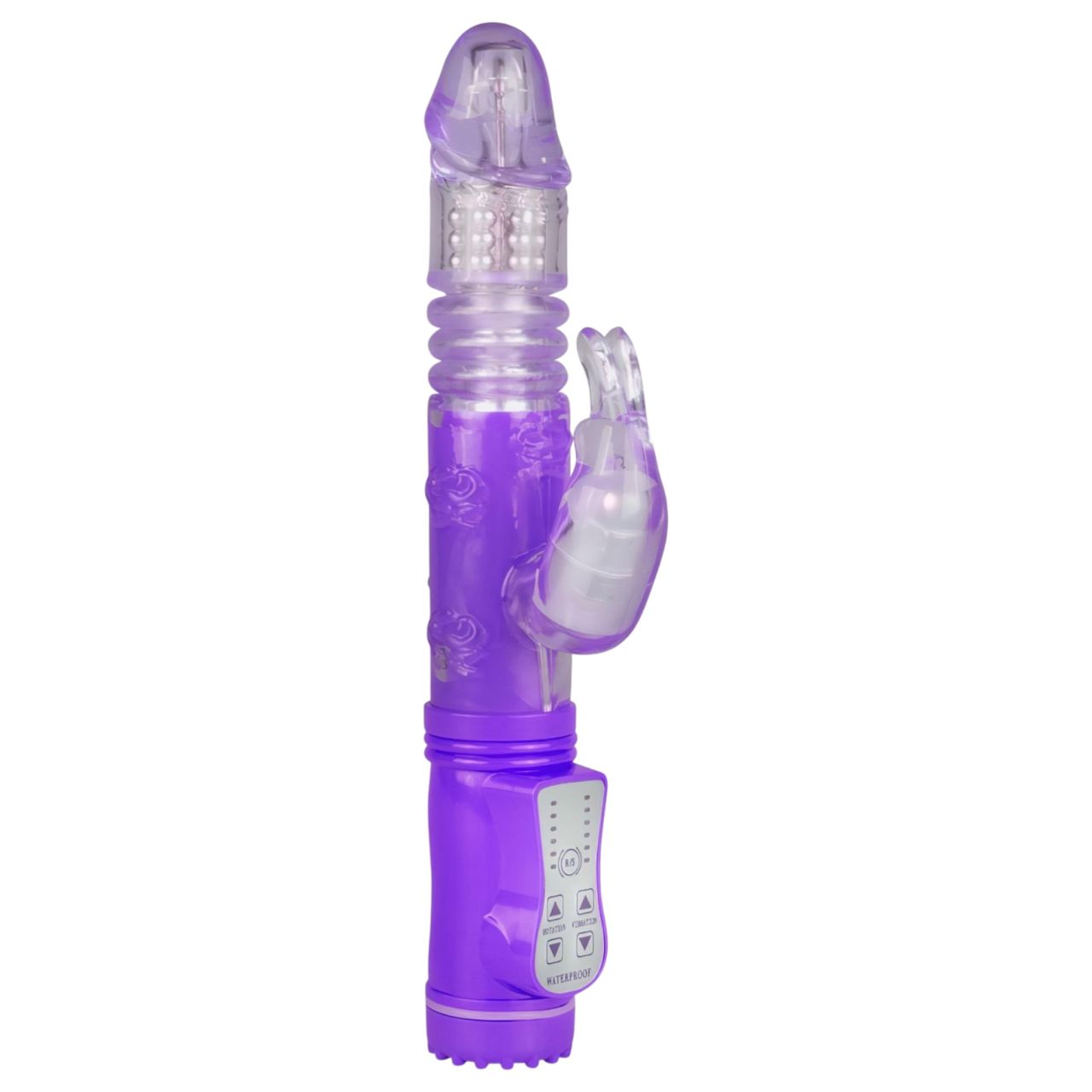 EasyToys Bunny - lökő-forgó vibrátor (lila) EasyToys Bunny - lökő-forgó vibrátor (lila)
