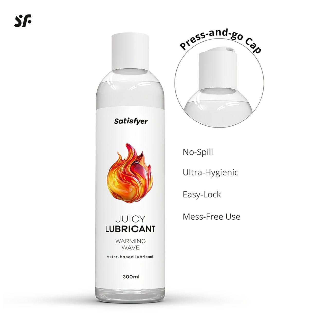 Satisfyer - melegítő hatású síkosító (300 ml)