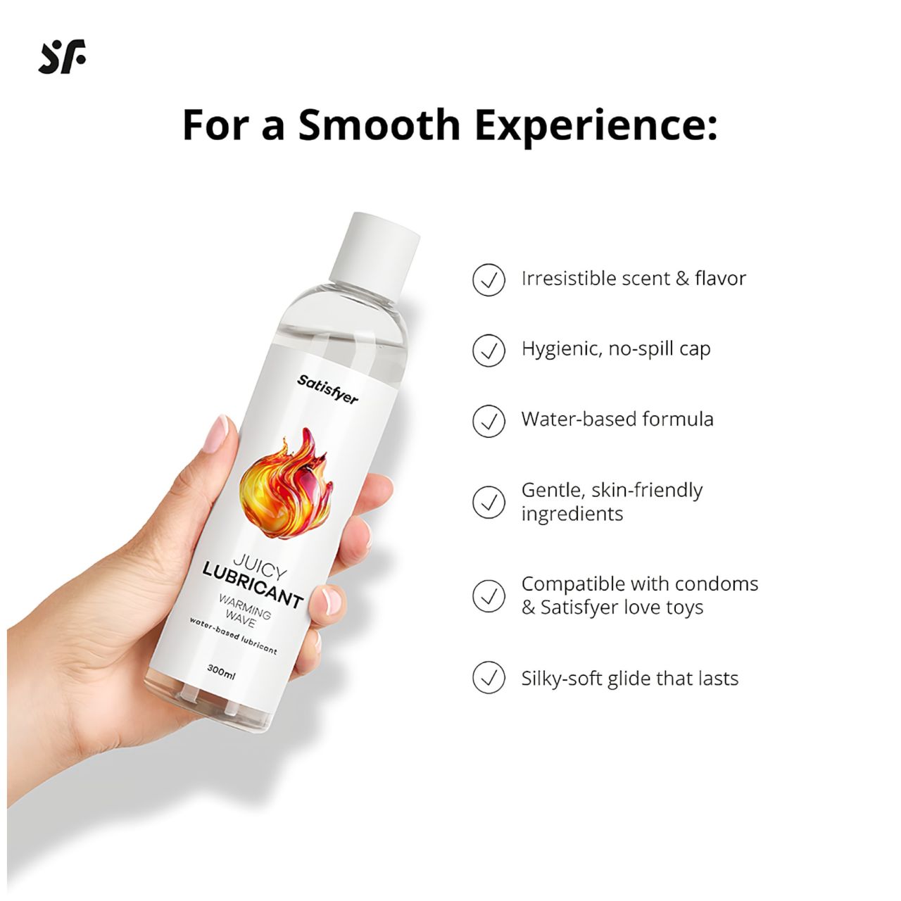 Satisfyer - melegítő hatású síkosító (300 ml)