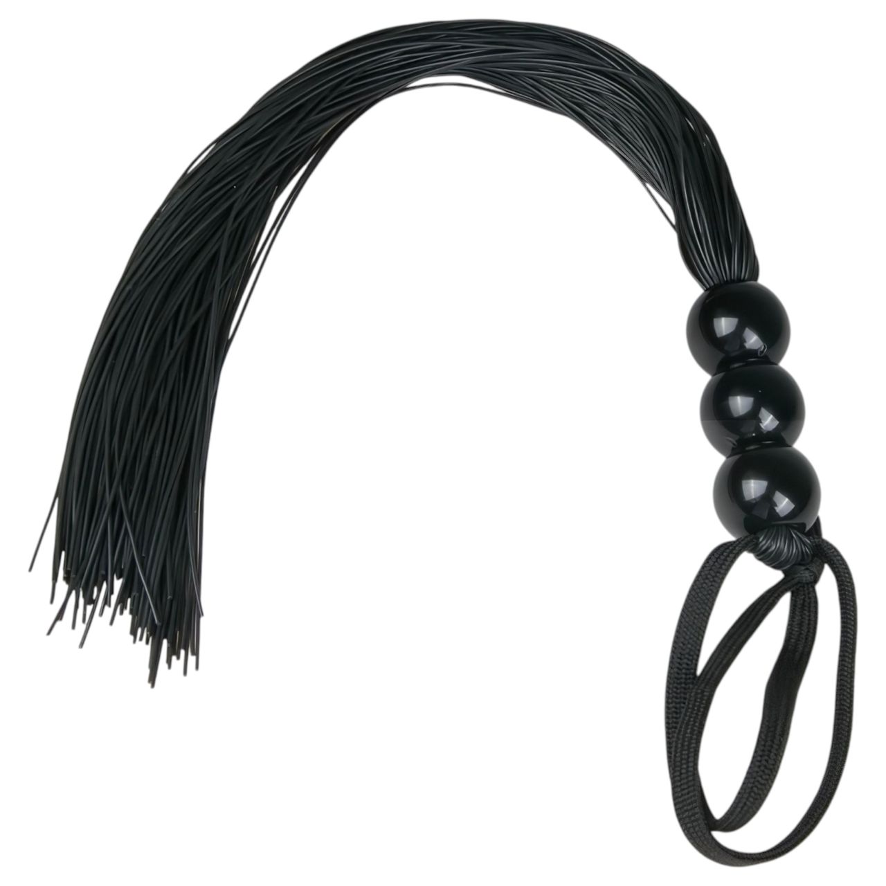 EasyToys Silicone Whip - szilikon korbács (fekete) EasyToys Silicone Whip - szilikon korbács (fekete)