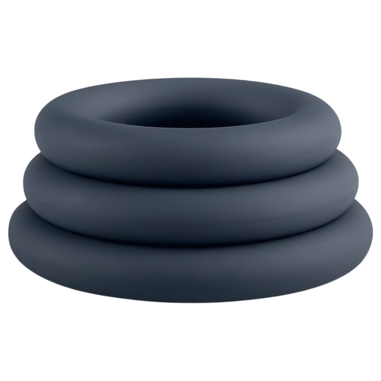 Boners - péniszgyűrű szett - 3 db (szürke) Boners - péniszgyűrű szett - 3 db (szürke)