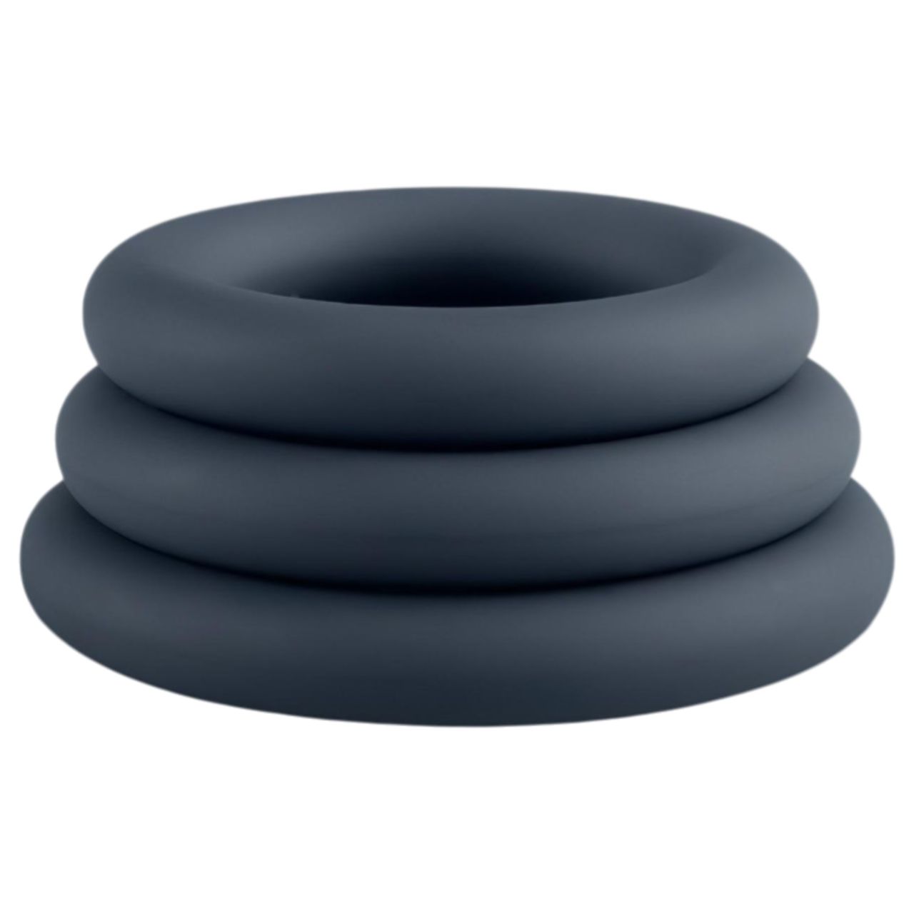 Boners - péniszgyűrű szett - 3 db (szürke) Boners - péniszgyűrű szett - 3 db (szürke)
