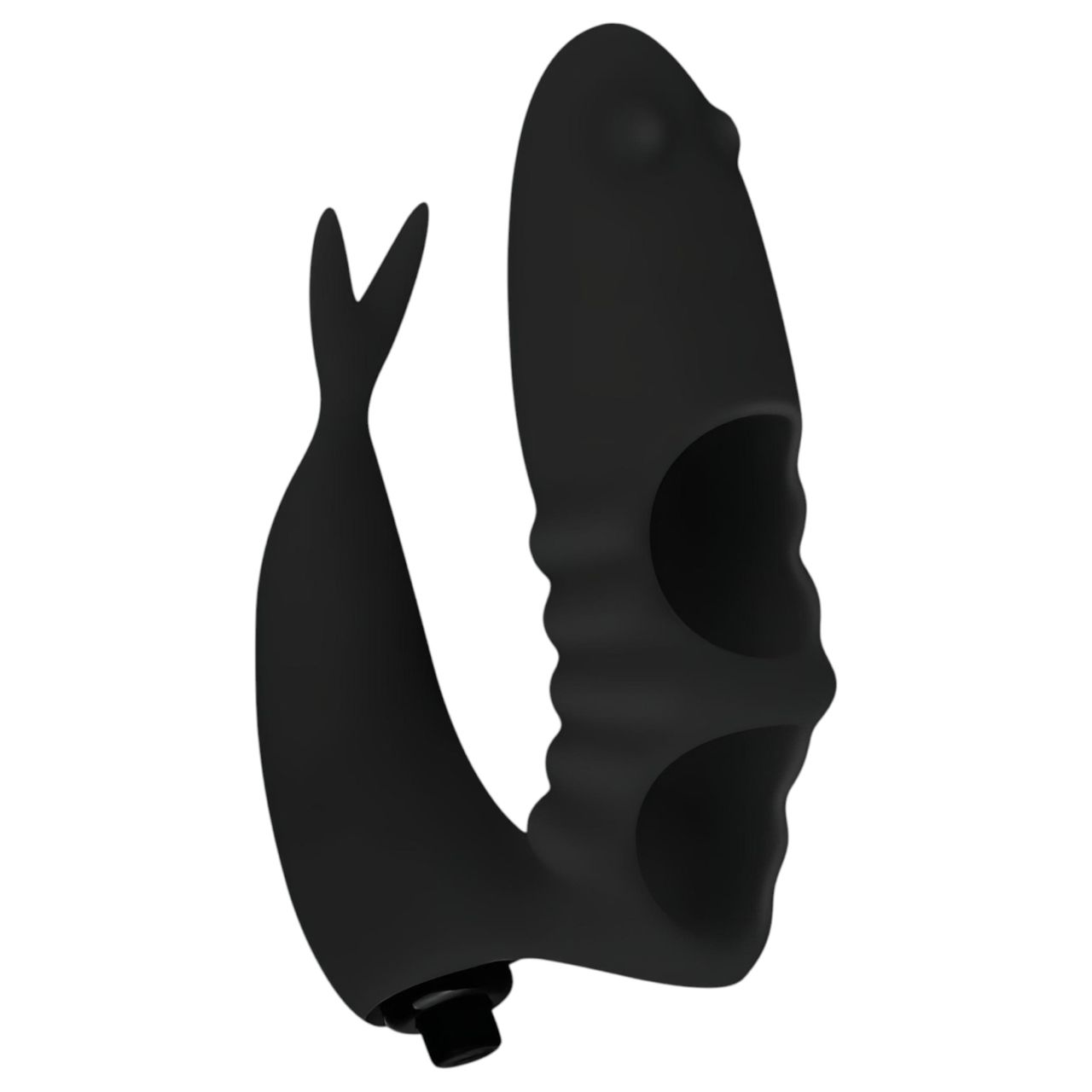 EasyToys Finger - 2in1 ujjvibrátor (fekete) EasyToys Finger - 2in1 ujjvibrátor (fekete)