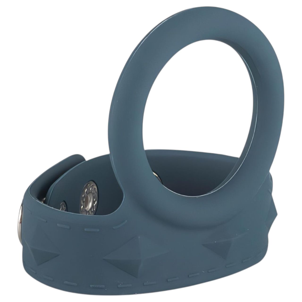 Boners Strap L - péniszgyűrű és heregyűrű egyben (szürke) Boners Strap L - péniszgyűrű és heregyűrű egyben (szürke)