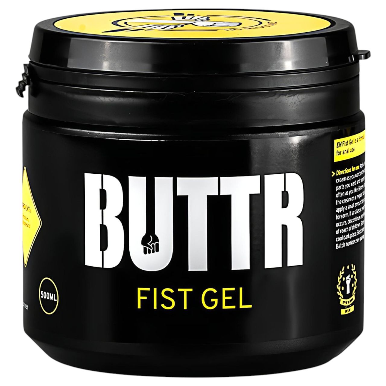 BUTTR Fisting Gel - öklöző, vízbázisú síkosító gél (500 ml)