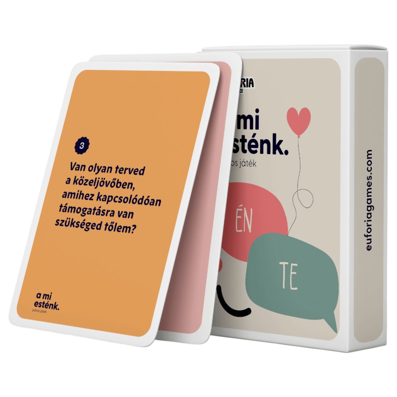 Eufória - A mi esténk - páros kártyajáték Eufória - A mi esténk - páros kártyajáték