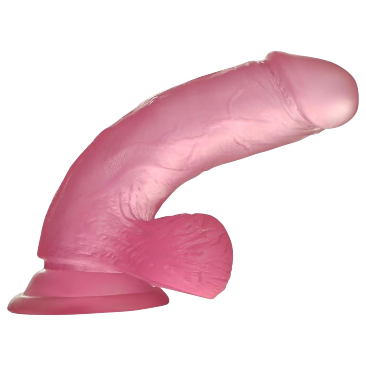 Lovetoy Jelly Studs - tapadókorongos dildó - 15 cm (pink) Lovetoy Jelly Studs - tapadókorongos dildó - 15 cm (pink)