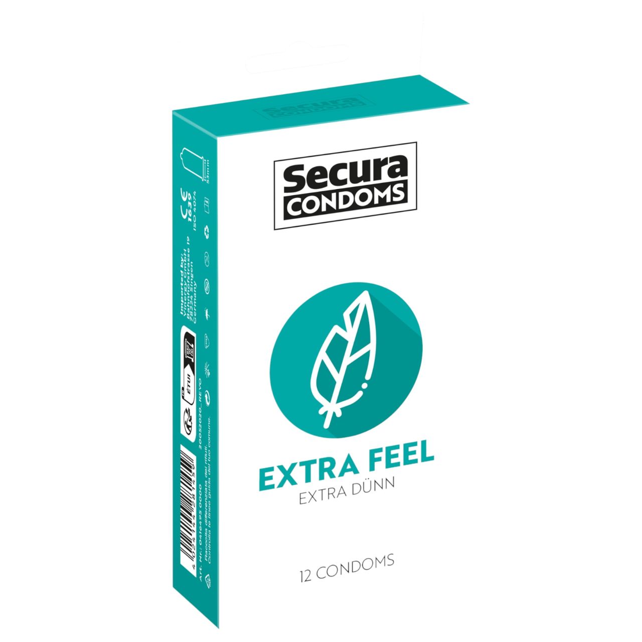 Secura - extra vékony óvszer (12 db) Secura - extra vékony óvszer (12 db)