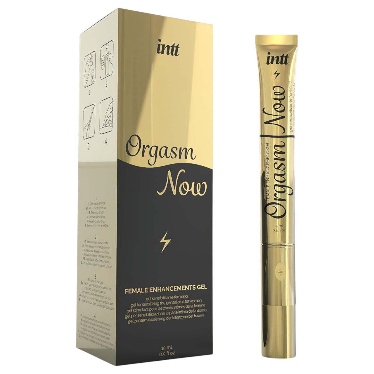 Intt Orgasm Now - klitorisz stimuláló gél nőknek (15 ml) Intt Orgasm Now - klitorisz stimuláló gél nőknek (15 ml)