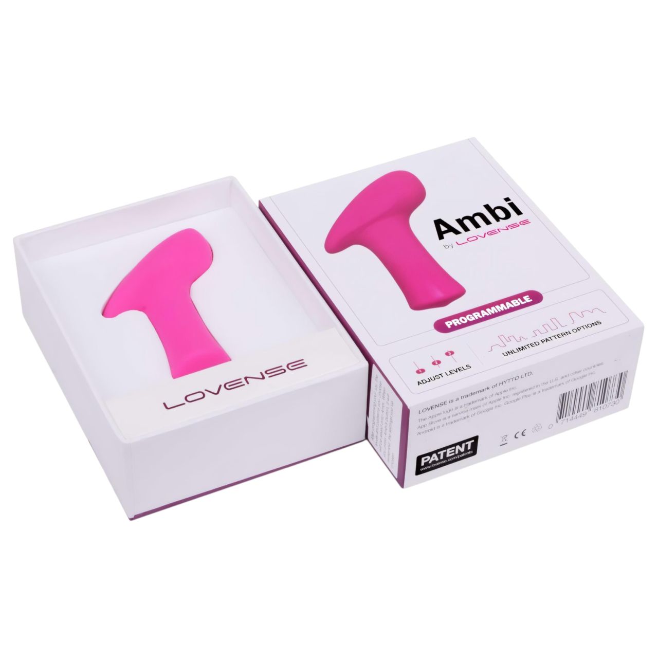 Lovense Ambi - App-vezérelt csiklóvibrátor (pink) Lovense Ambi - App-vezérelt csiklóvibrátor (pink)