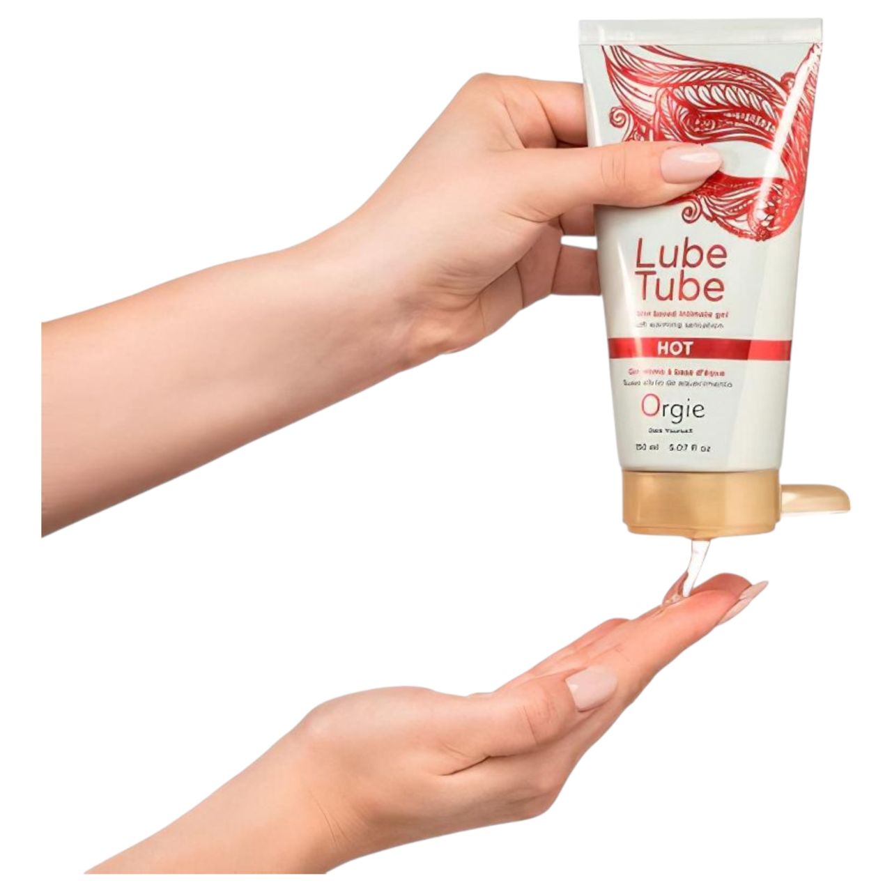 Orgie Lube Tube - melegítő hatású síkosító gél (150 ml)