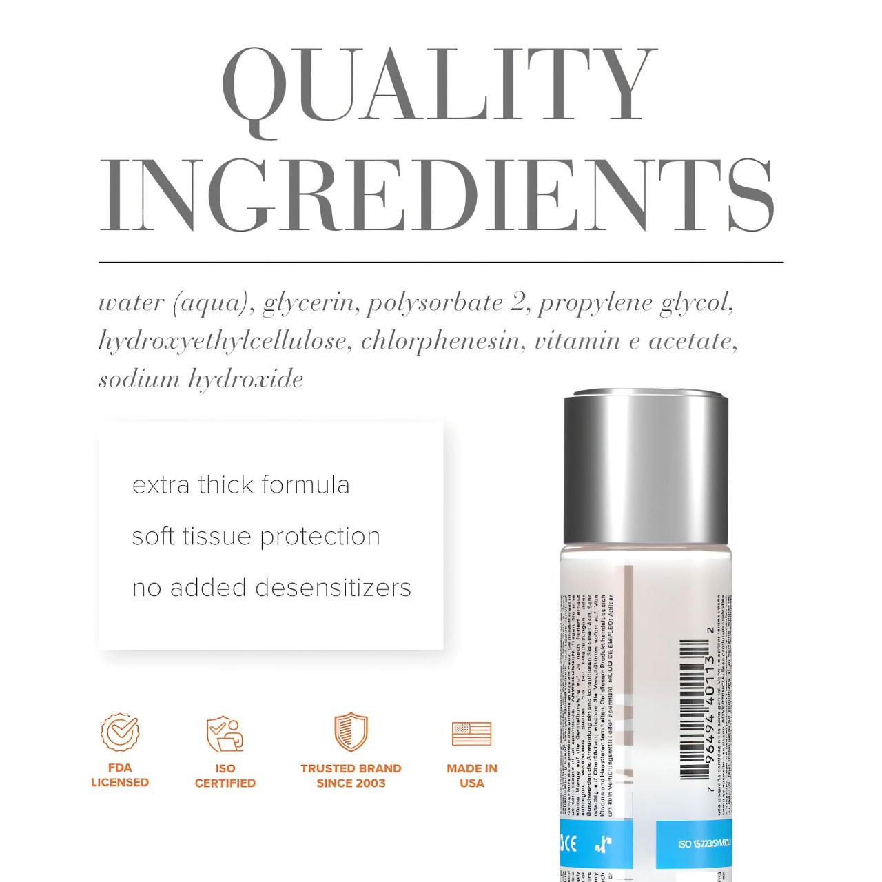 System JO - extra sűrű anál síkosító (120 ml)