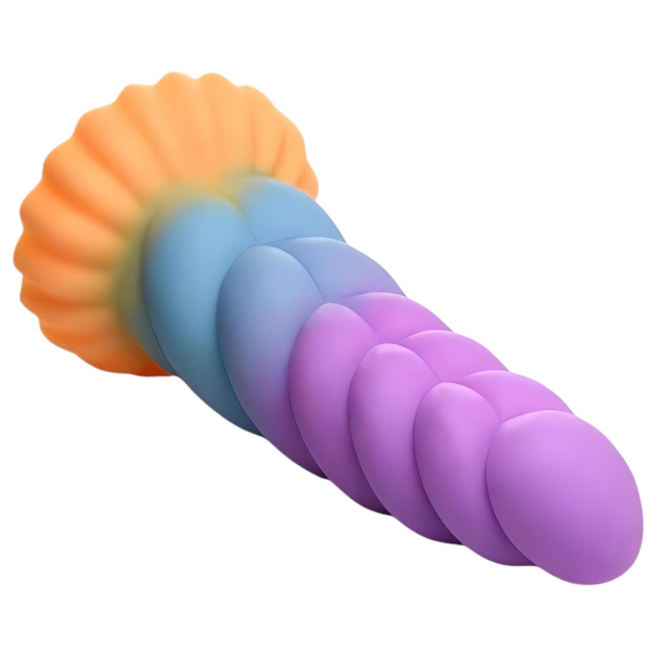 Creature Cocks Mystique - unikornis dildó - 21 cm (lila-sárga) Creature Cocks Mystique - unikornis dildó - 21 cm (lila-sárga)