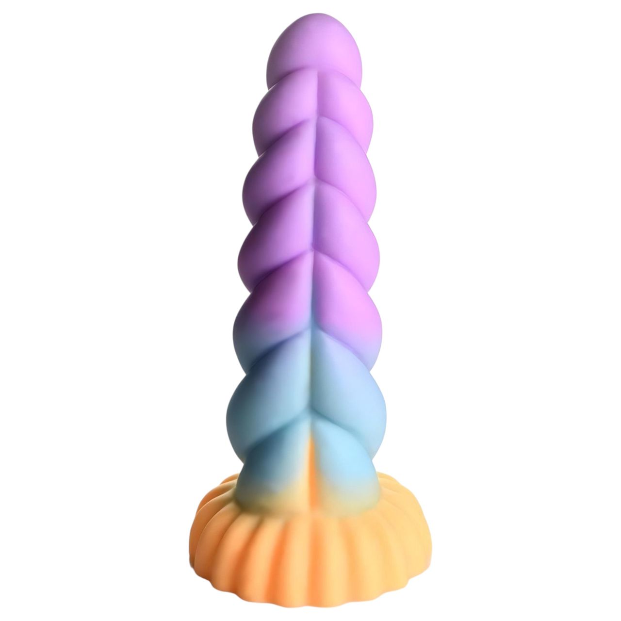 Creature Cocks Mystique - unikornis dildó - 21 cm (lila-sárga) Creature Cocks Mystique - unikornis dildó - 21 cm (lila-sárga)