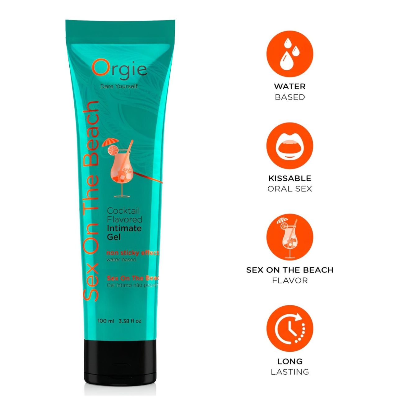 Orgie Cocktail - ehető síkosító - Sex On The Beach (100 ml) Orgie Cocktail - ehető síkosító - Sex On The Beach (100 ml)