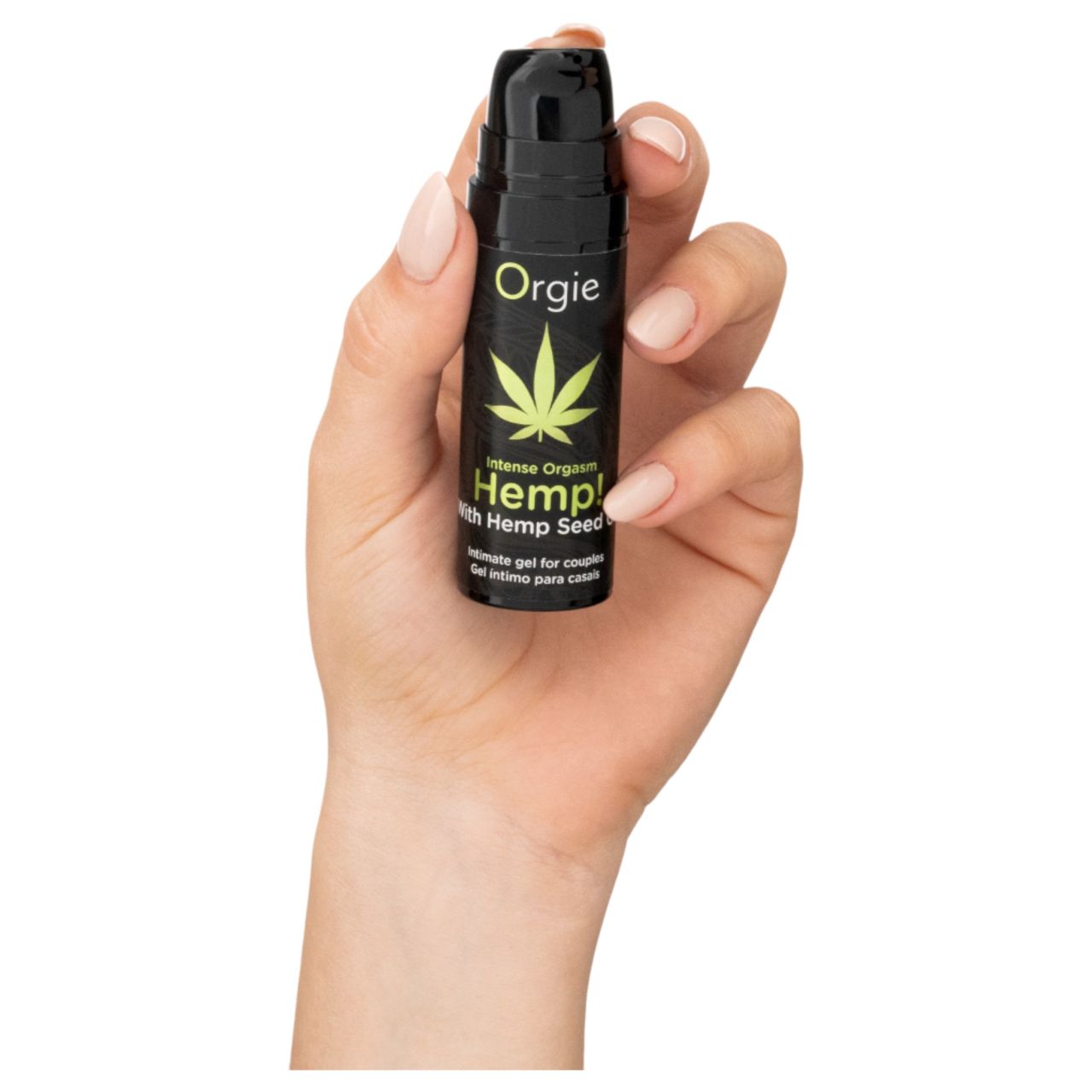 Orgie Hemp - stimuláló intim gél nőknek és férfiaknak (15 ml) Orgie Hemp - stimuláló intim gél nőknek és férfiaknak (15 ml)