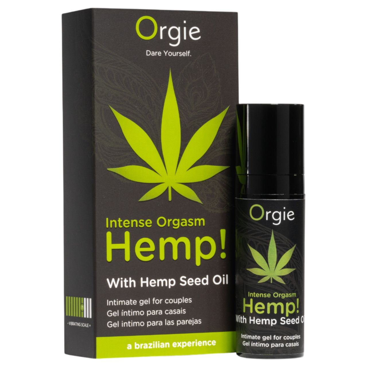 Orgie Hemp - stimuláló intim gél nőknek és férfiaknak (15 ml) Orgie Hemp - stimuláló intim gél nőknek és férfiaknak (15 ml)