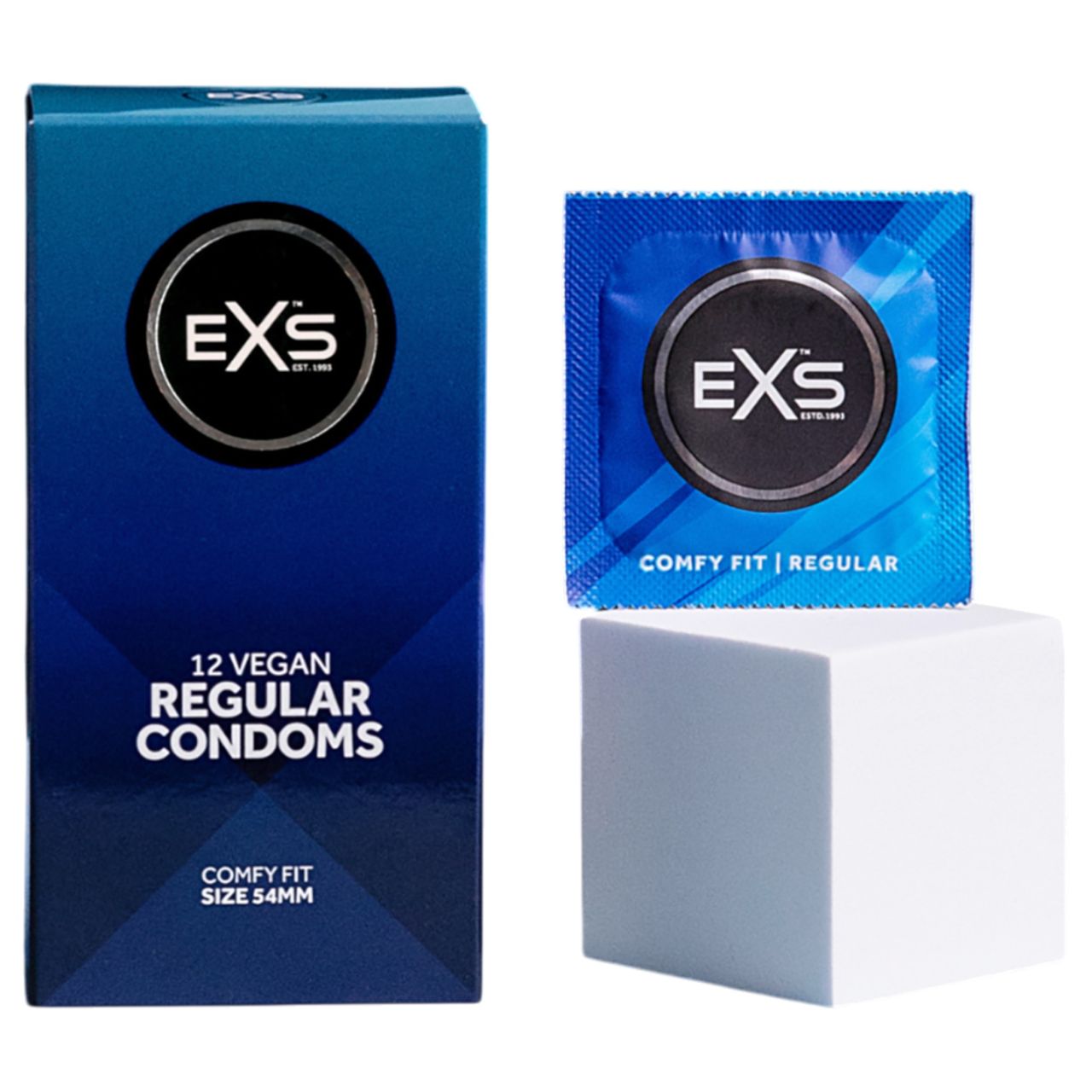 EXS Regular - óvszer 54 mm (12 db) EXS Regular - óvszer 54 mm (12 db)