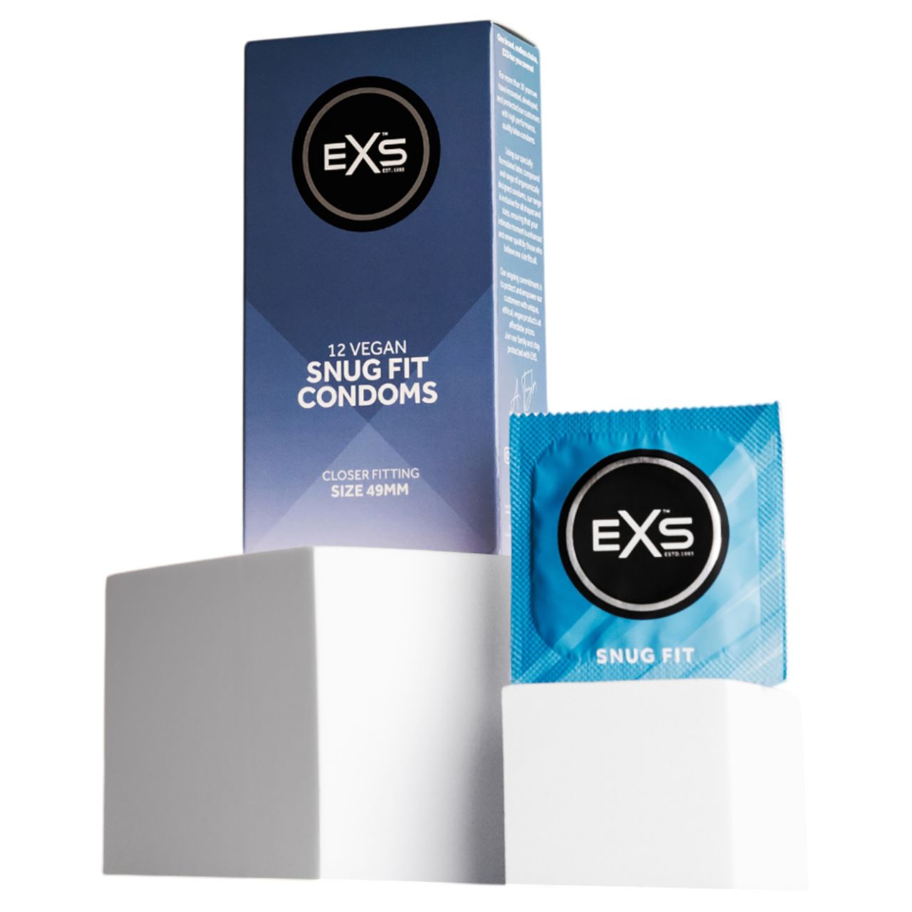 EXS Snug Fit - óvszer 49 mm (12 db) EXS Snug Fit - óvszer 49 mm (12 db)