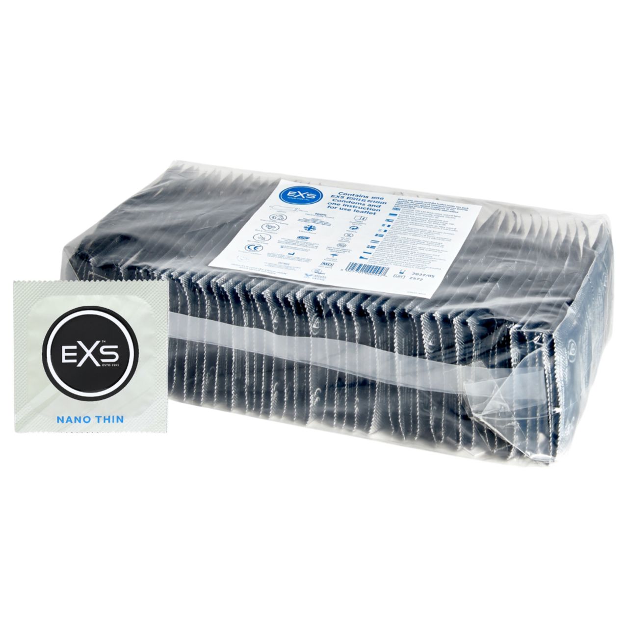 EXS Nano Thin - ultravékony óvszer (100 db) EXS Nano Thin - ultravékony óvszer (100 db)