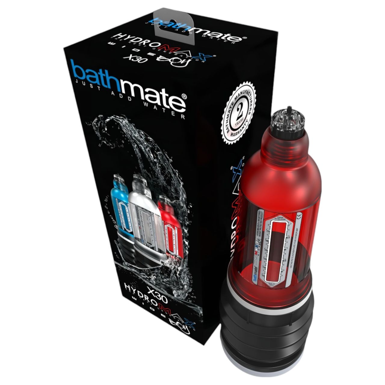 Bathmate Hydromax 7 Wide - Hidropumpa (piros) Bathmate Hydromax 7 Wide - Hidropumpa (piros)