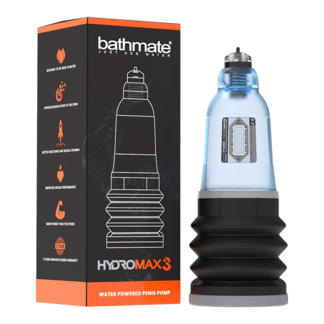 Bathmate Hydromax3 - hidropumpa (kék) Bathmate Hydromax3 - hidropumpa (kék)