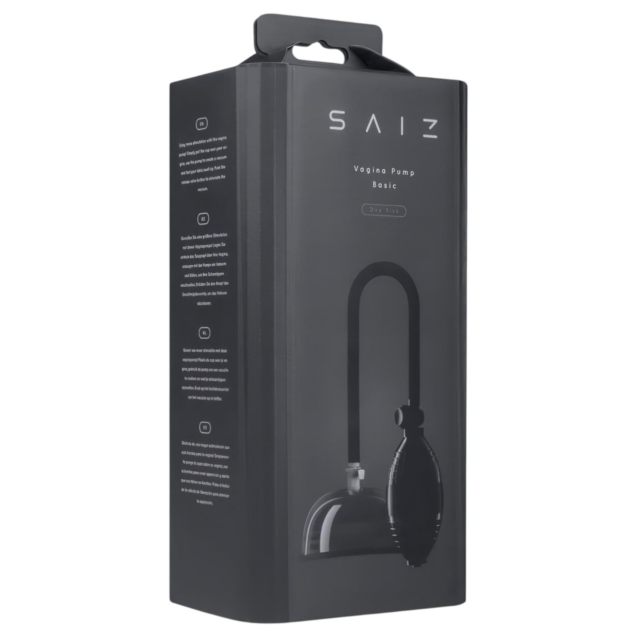 Saiz Basic - puncipumpa (átlátszó-fekete) Saiz Basic - puncipumpa (átlátszó-fekete)