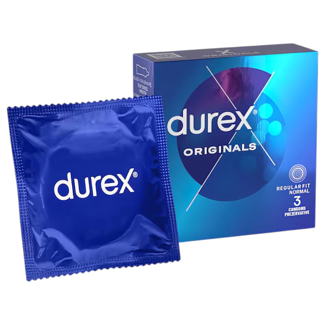Durex Originals - óvszer (3 db) Durex Originals - óvszer (3 db)