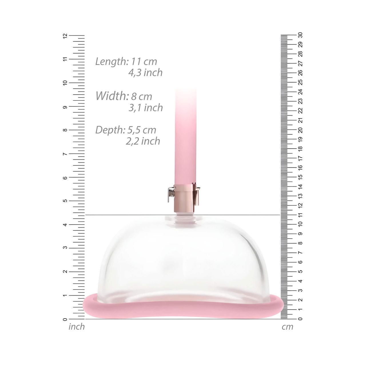 Pumped - kézi punci pumpa (pink) Pumped - kézi punci pumpa (pink)