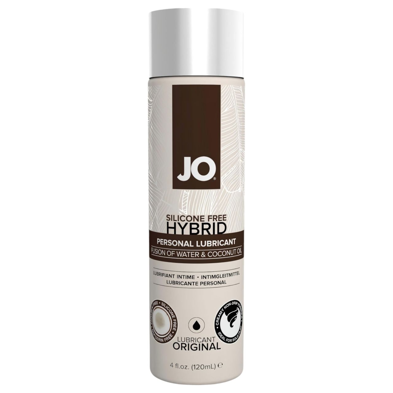 System JO - Hybrid - vegyesbázisú síkosító - kókusz (120 ml) System JO - Hybrid - vegyesbázisú síkosító - kókusz (120 ml)