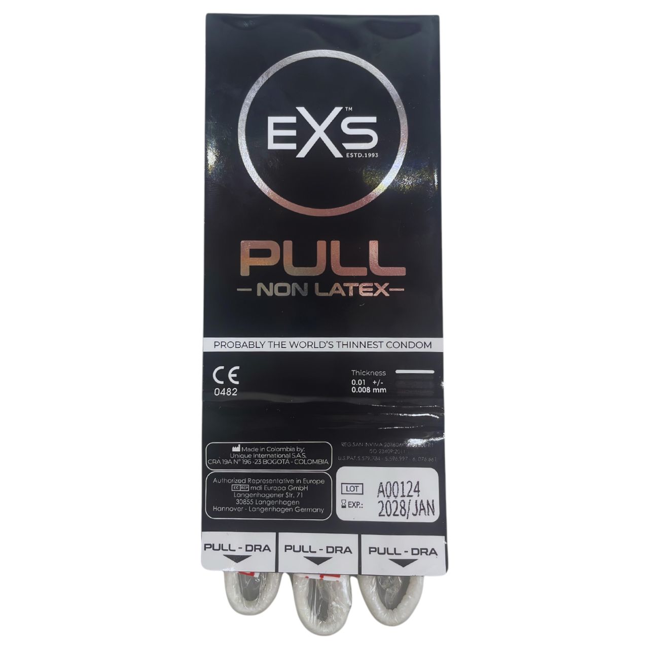 EXS - latexmentes óvszer (3 db) EXS - latexmentes óvszer (3 db)