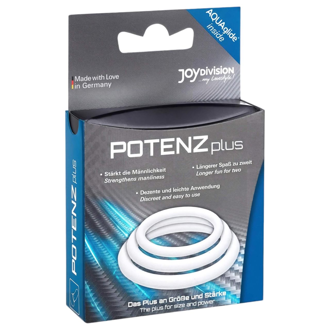 POTENZplus péniszgyűrű - szett (3 db) POTENZplus péniszgyűrű - szett (3 db)