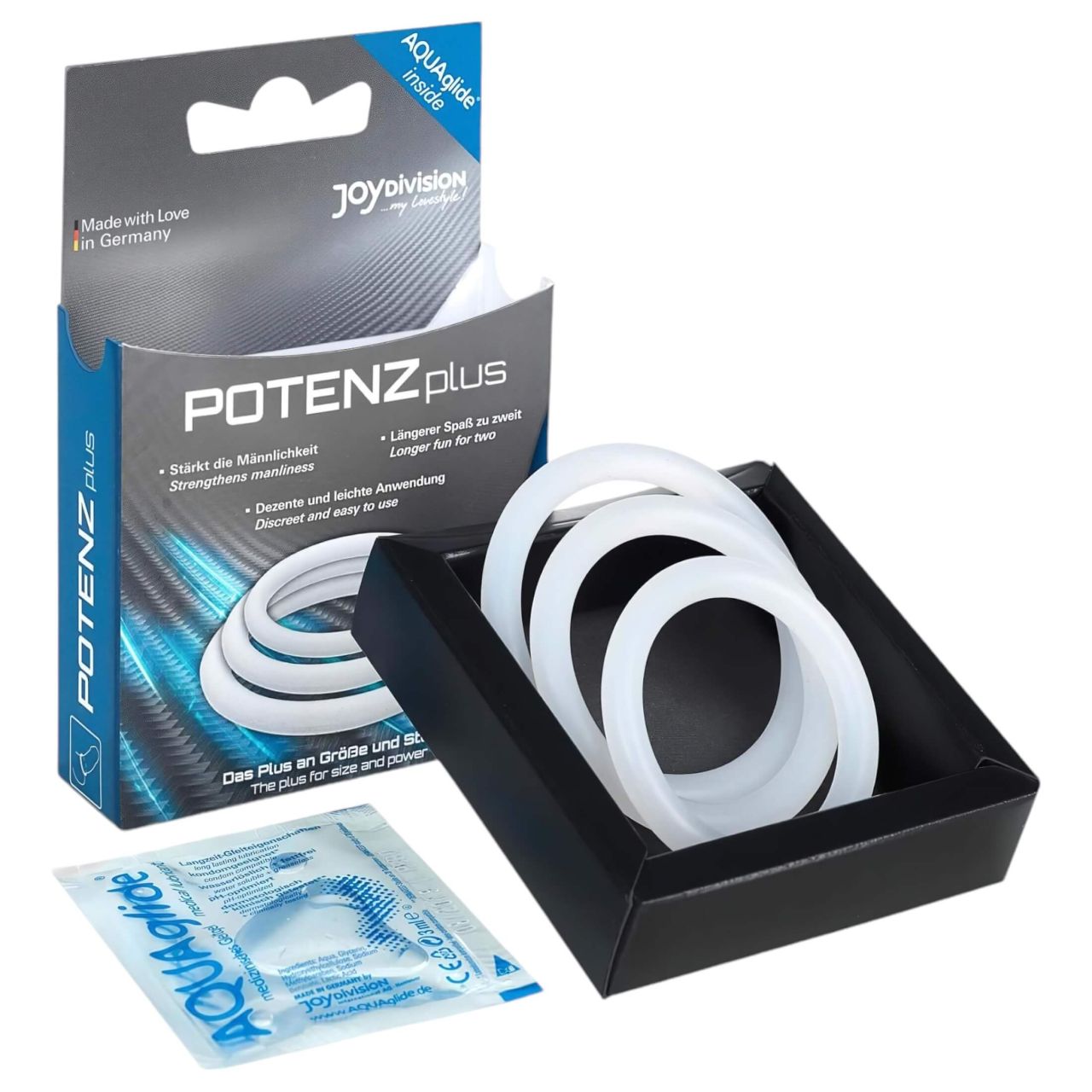 POTENZplus péniszgyűrű - szett (3 db) POTENZplus péniszgyűrű - szett (3 db)