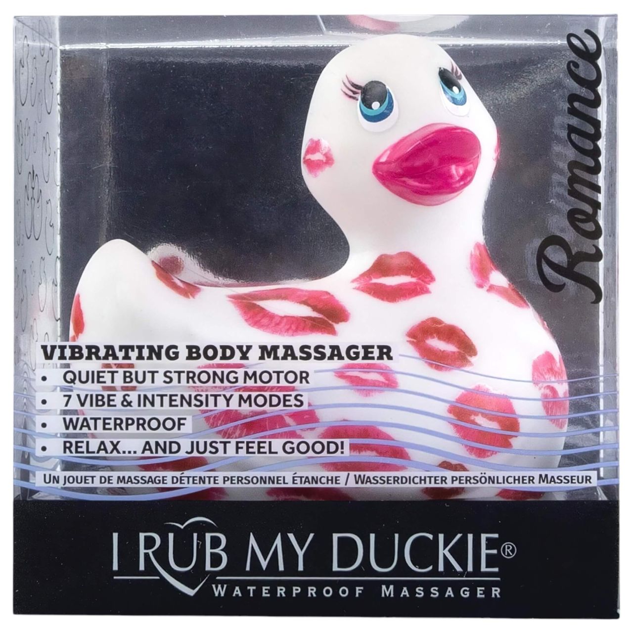 My Duckie Romance 2.0 - vízálló csikló vibrátor (fehér-pink) My Duckie Romance 2.0 - vízálló csikló vibrátor (fehér-pink)