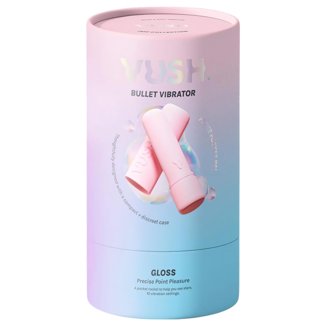 Vush Pop Gloss - akkus, vízálló mini vibrátor (pink) Vush Pop Gloss - akkus, vízálló mini vibrátor (pink)
