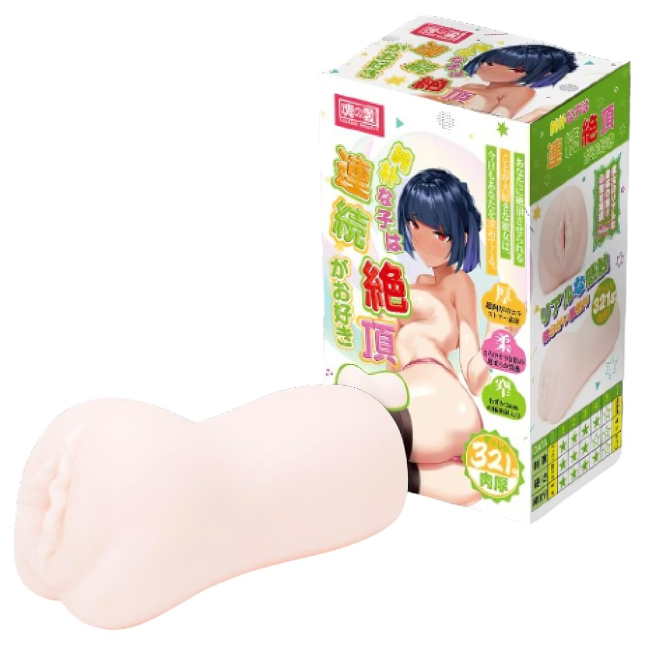 TAMASHII Continuous Orgasm - anime műpunci maszturbátor (testszínű) TAMASHII Continuous Orgasm - anime műpunci maszturbátor (testszínű)