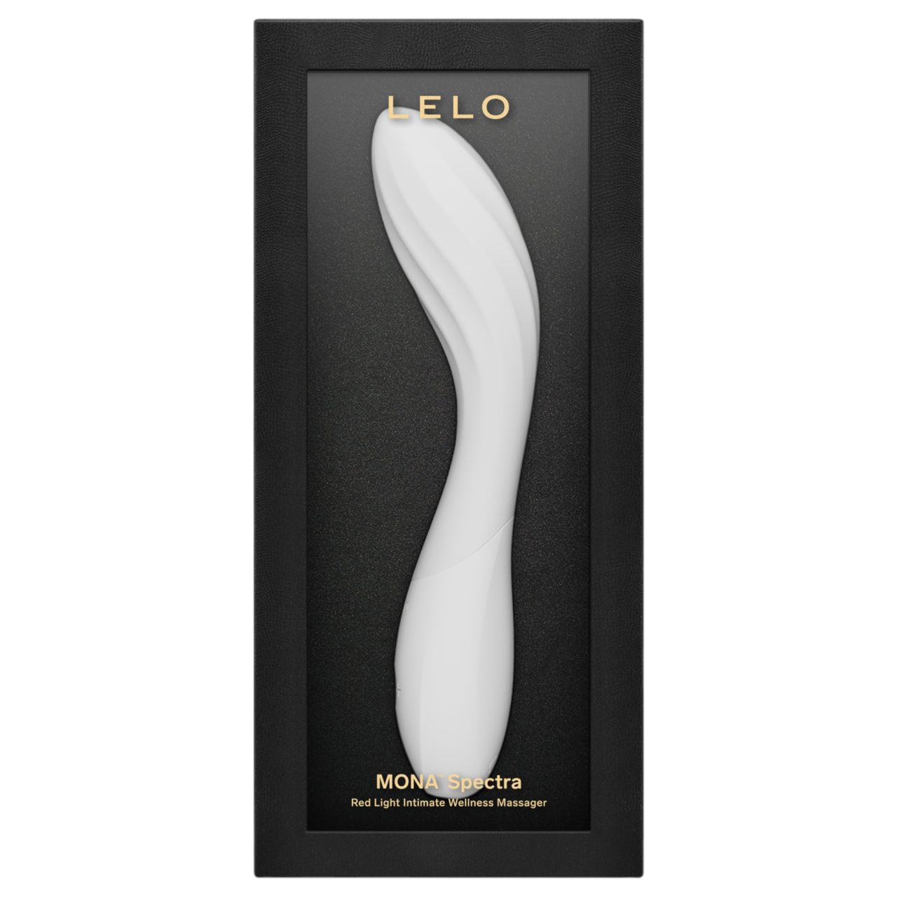 LELO Mona Spectra - okos G-pont vibrátor LED-fénnyel (fehér)
