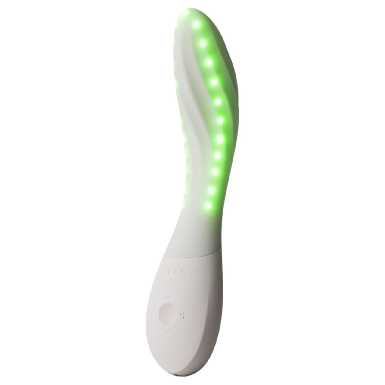 LELO Mona Spectra - okos G-pont vibrátor LED-fénnyel (fehér)