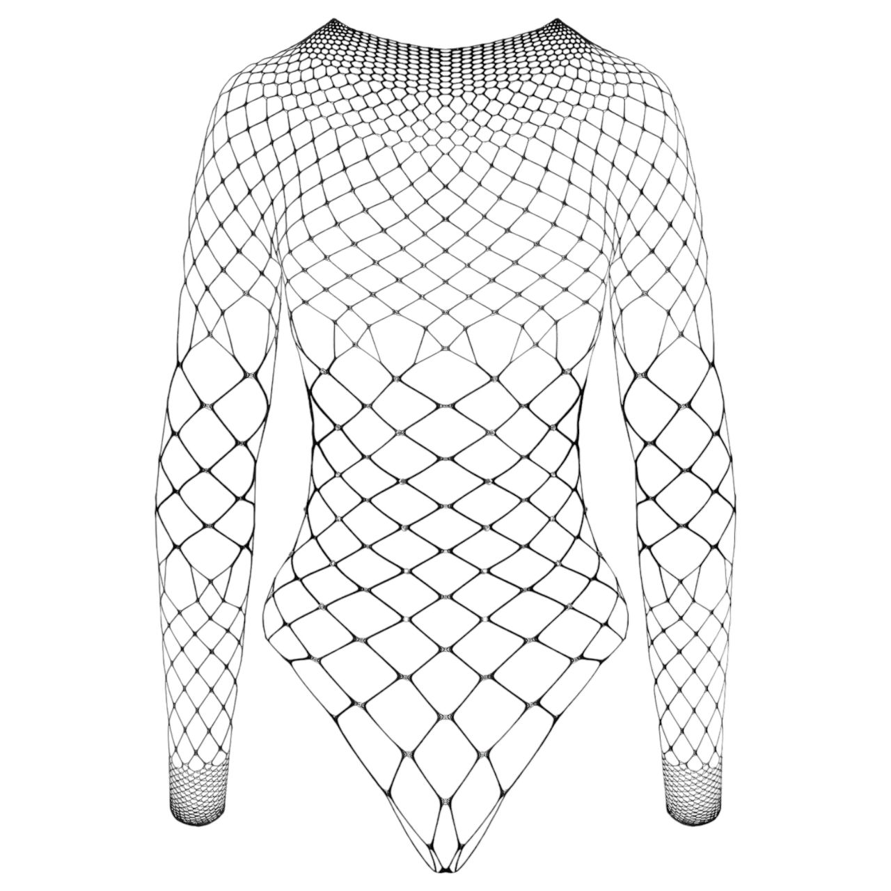 Cottelli - fekete nyitott strasszos body (S-L) Cottelli - fekete nyitott strasszos body (S-L)