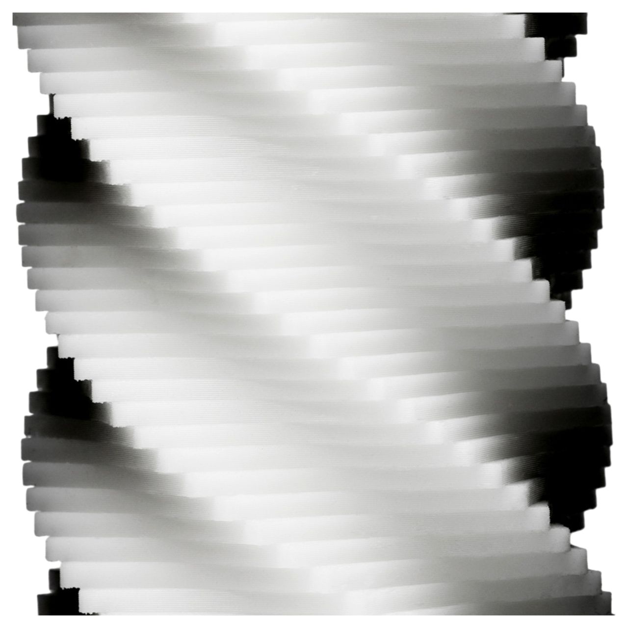TENGA 3Dx Spiral - spirál mintás maszturbátor (fehér) TENGA 3Dx Spiral - spirál mintás maszturbátor (fehér)