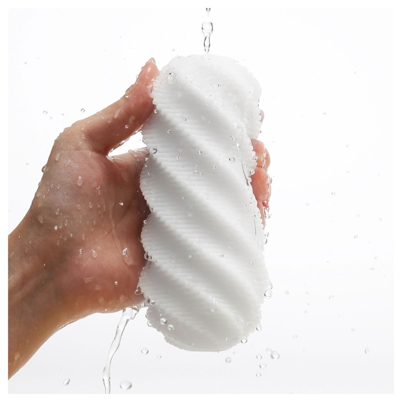 TENGA 3Dx Spiral - spirál mintás maszturbátor (fehér) TENGA 3Dx Spiral - spirál mintás maszturbátor (fehér)