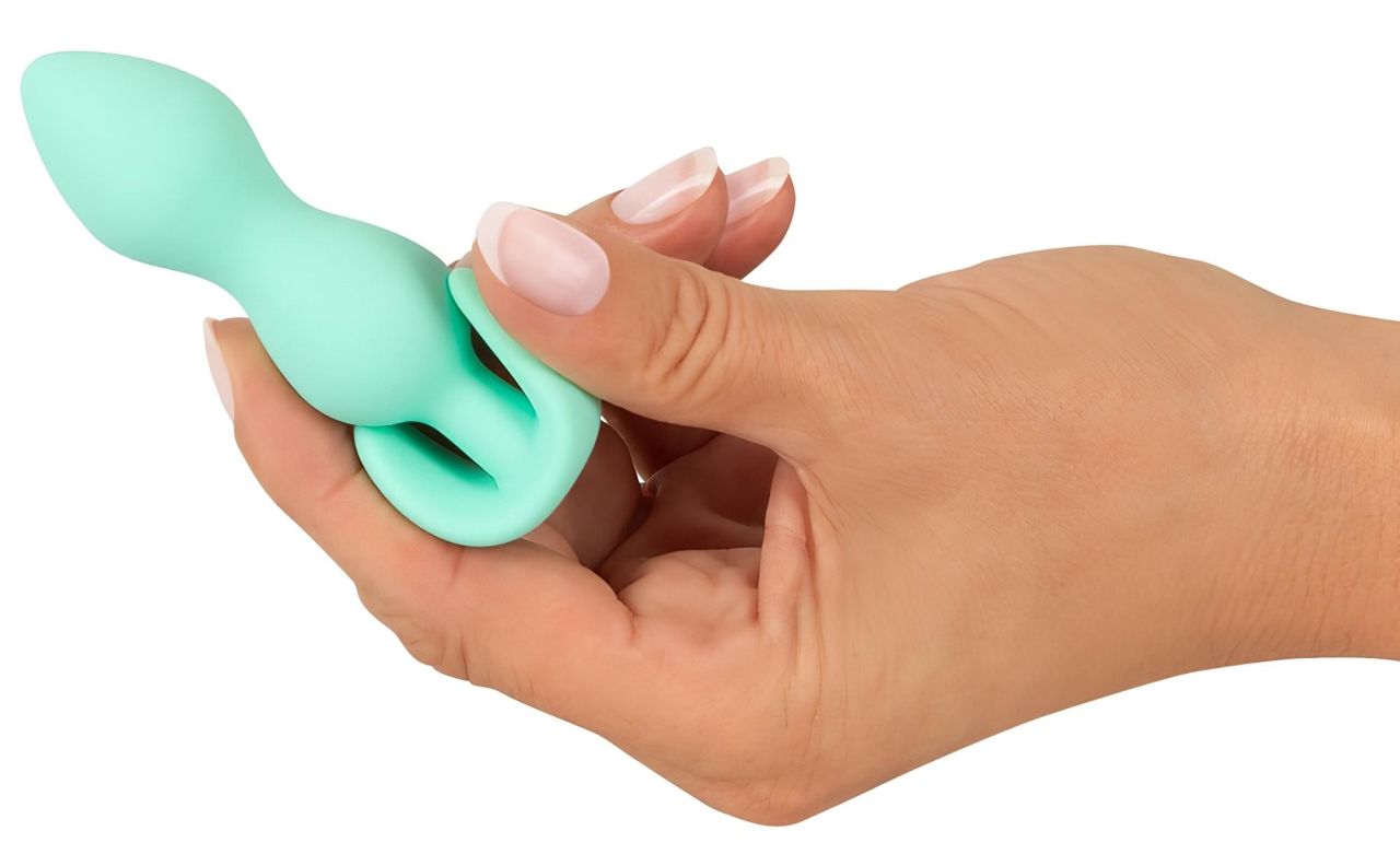 Cuties Mini Butt Plug - szilikon anál plug (menta, 2,3 cm) Cuties Mini Butt Plug - szilikon anál plug (menta, 2,3 cm)