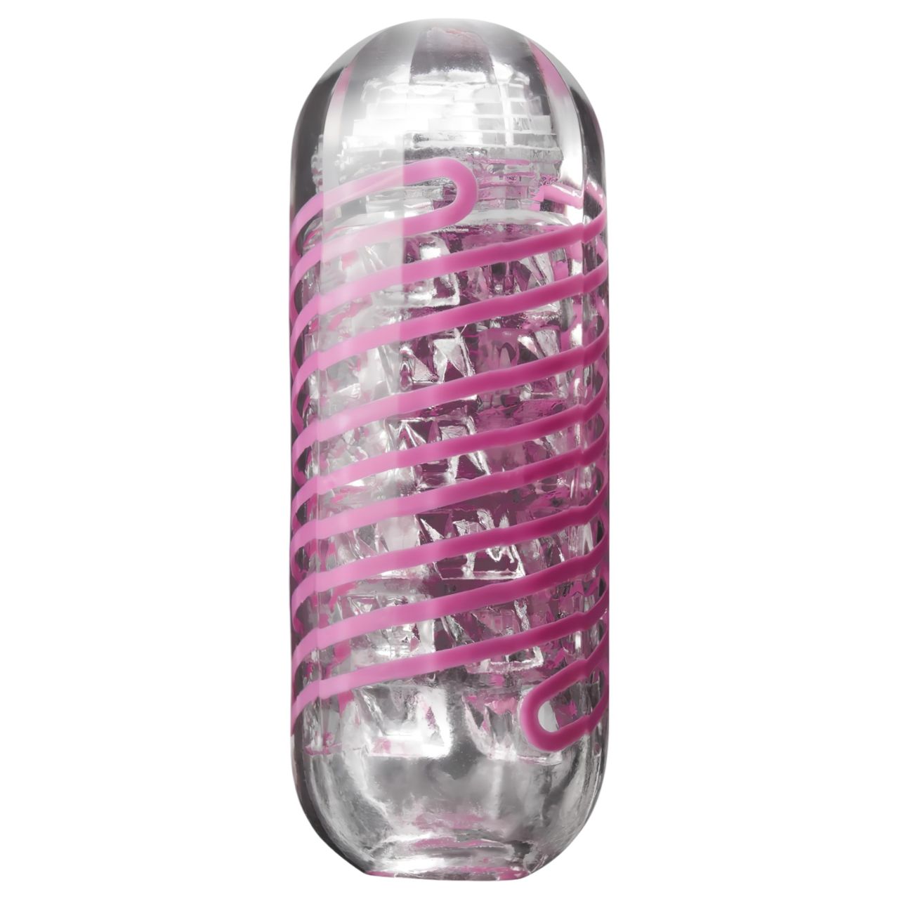 TENGA Spinner Brick - maszturbátor férfiaknak (átlátszó) TENGA Spinner Brick - maszturbátor férfiaknak (átlátszó)